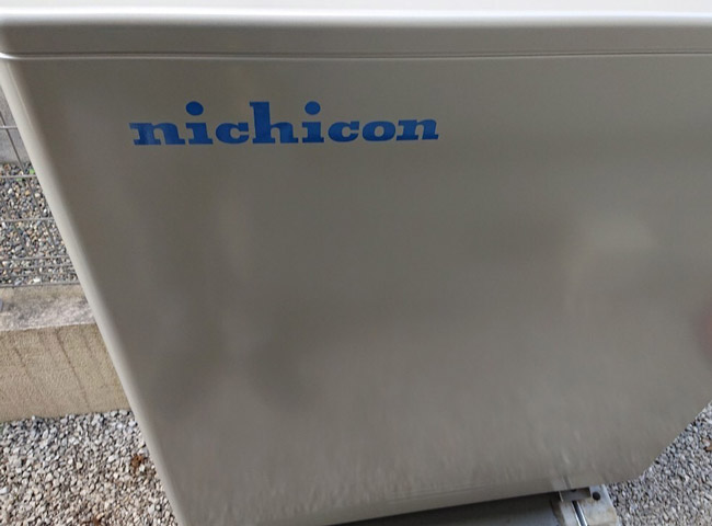 Nichicon 蓄電池 16.6kwh 施工事例