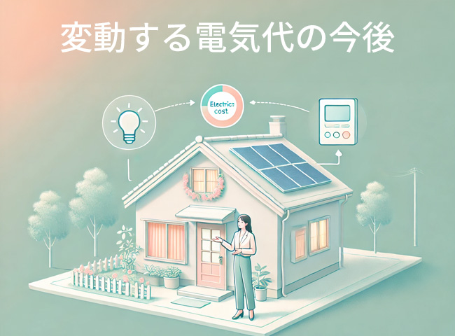 変動する電気代の今後