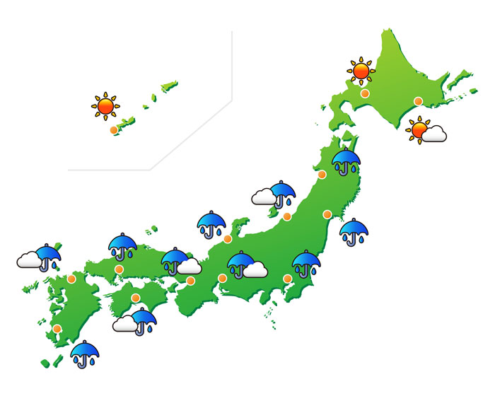 季節や気候による発電量の違い