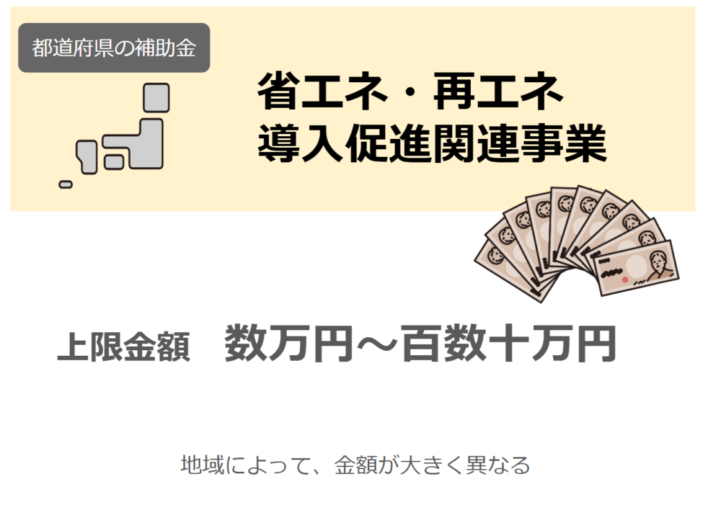 【蓄電池の補助金】都道府県の補助金制度