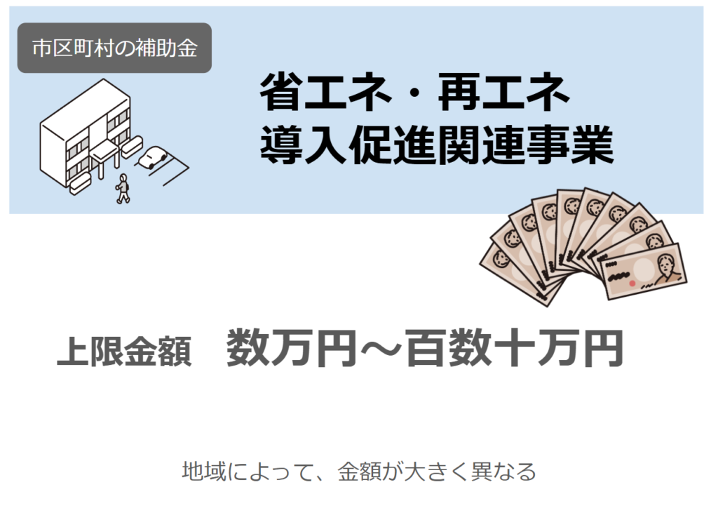 【蓄電池の補助金(5)】市区町村の補助金制度